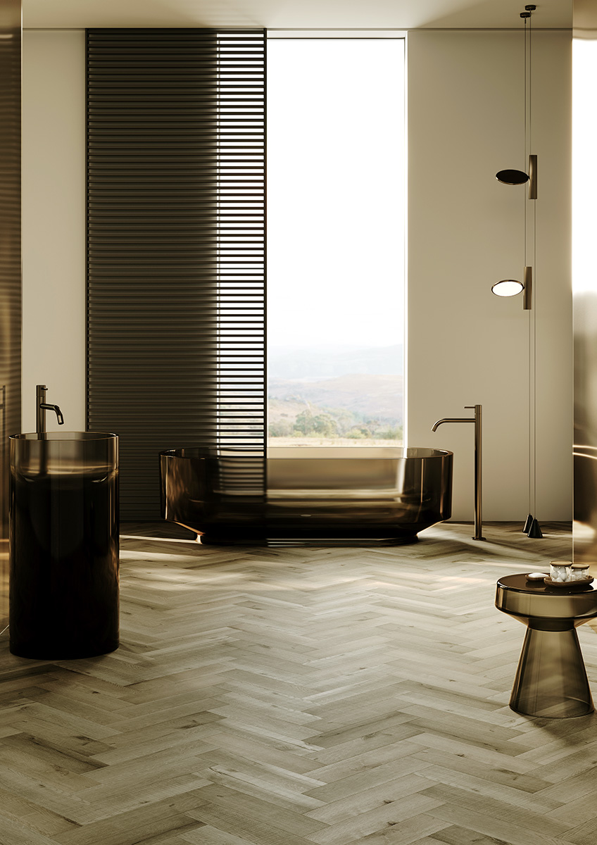 Кварцевый ламинат Fargo Штучный паркет Дуб Марракеш 44-81996-10